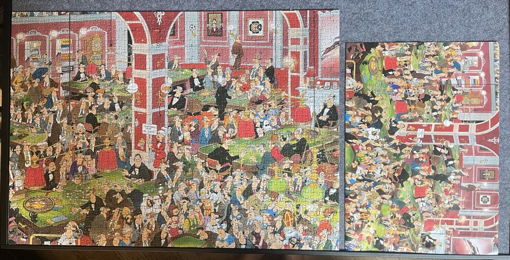 Het Park | Crazy Casino | Biljarten - Jumbo puzzle collectible [Barcode 8710126812587] - Main Image 3