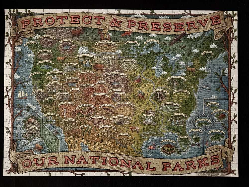 Protect And Preserve Usa - Ravensburger puzzle collectible [Barcode 4005556198597] - Main Image 2