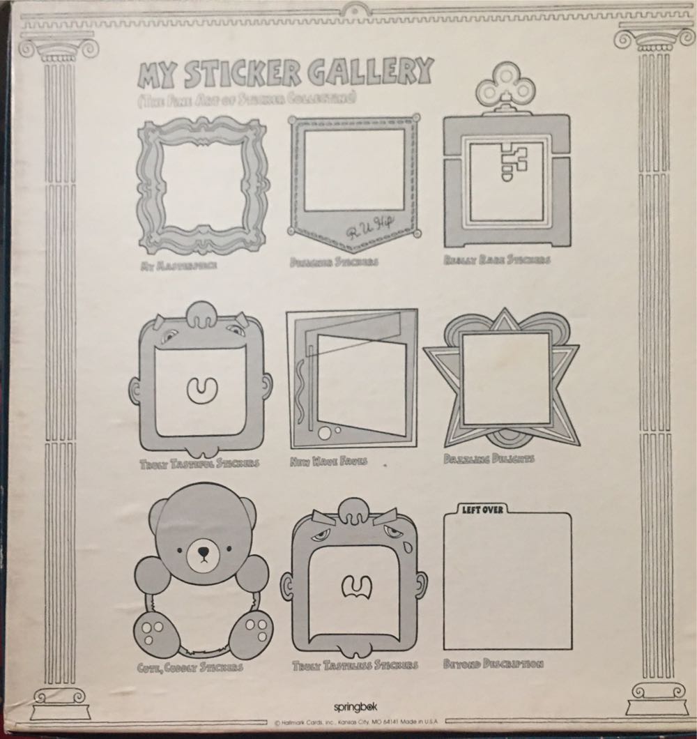 Stuck On Stickers! - Round - Springbok 🇺🇸 puzzle collectible - Main Image 2