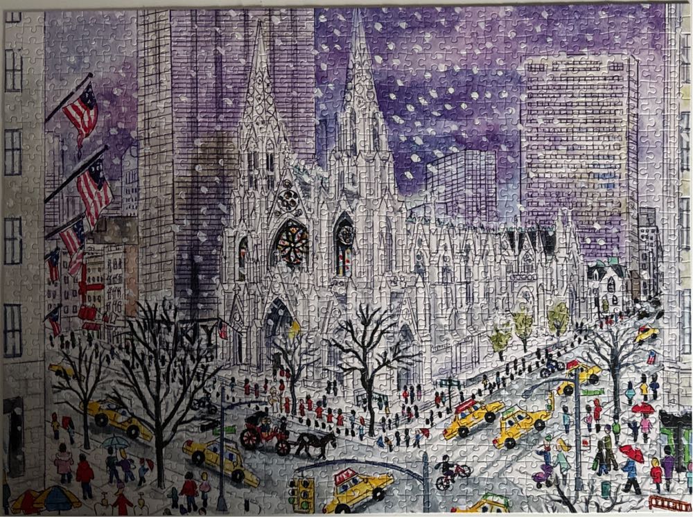 St. Patrick’s Cathedral - Galison puzzle collectible [Barcode 9780735369351] - Main Image 2