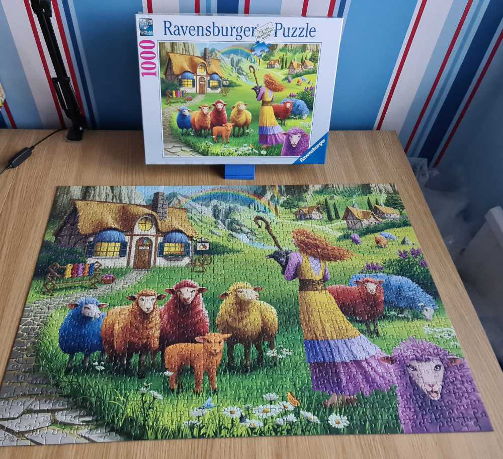 *The Happy Sheep Yarn Shop. 😁 COMPLETED 18/05/2022 - Ravensburger puzzle collectible - Main Image 3