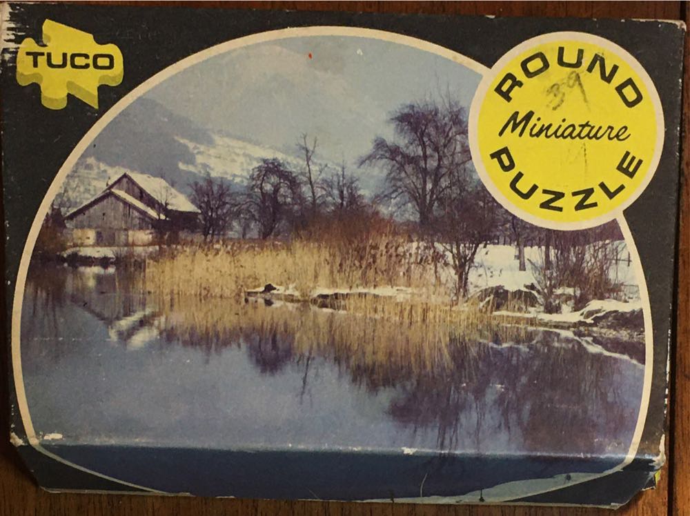 Winter’s Stillness - Round - Tuco Inc puzzle collectible - Main Image 1