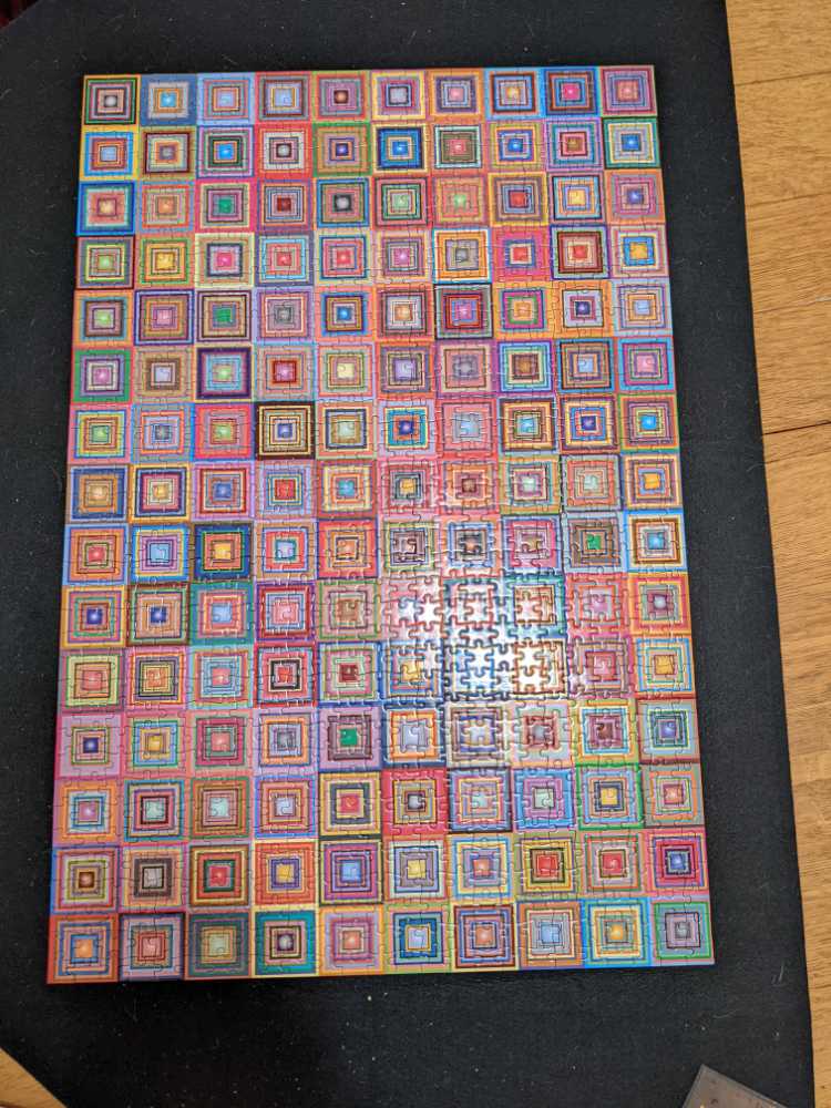 Retro Art Squares - Bgraamiens Puzzle puzzle collectible - Main Image 2