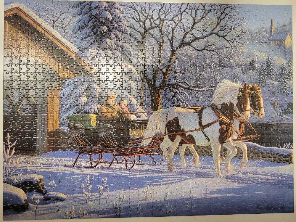 Treasured Memories 🆕 - Buffalo puzzle collectible [Barcode 079346116324] - Main Image 3