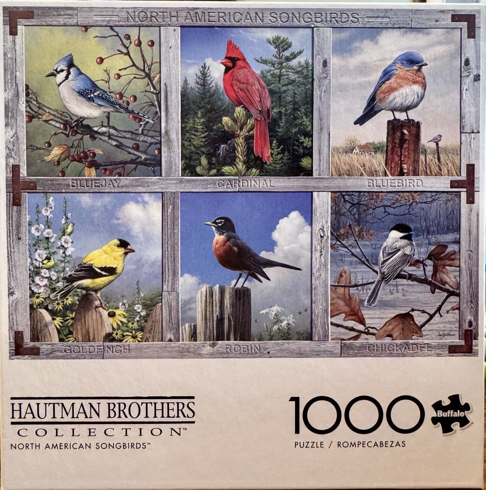 North American Songbirds (UV) 🧩 - Buffalo puzzle collectible [Barcode 079346112098] - Main Image 2