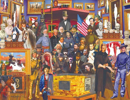 19th Century History - SunsOut puzzle collectible [Barcode 796780615045] - Main Image 2