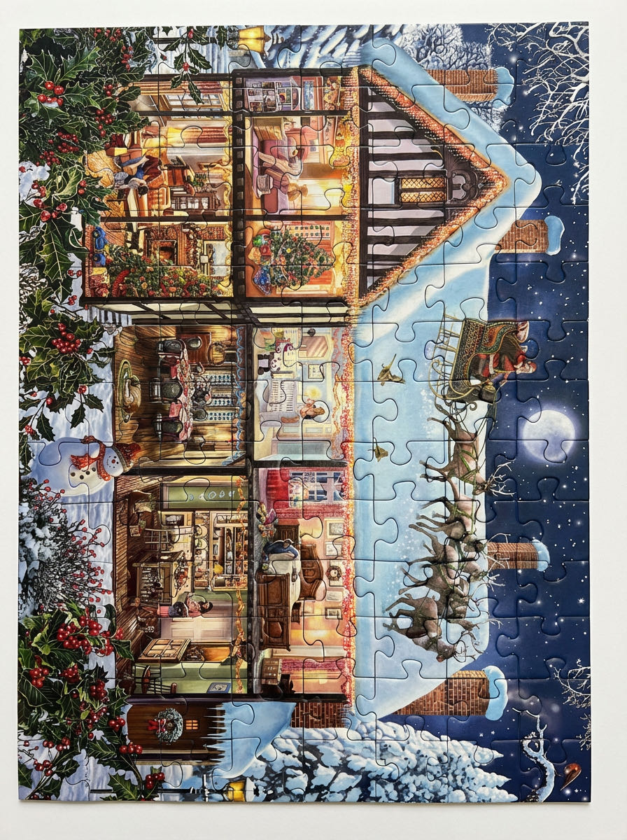 Christmas at home - Ravenburgers puzzle collectible [Barcode 4005556129966] - Main Image 2