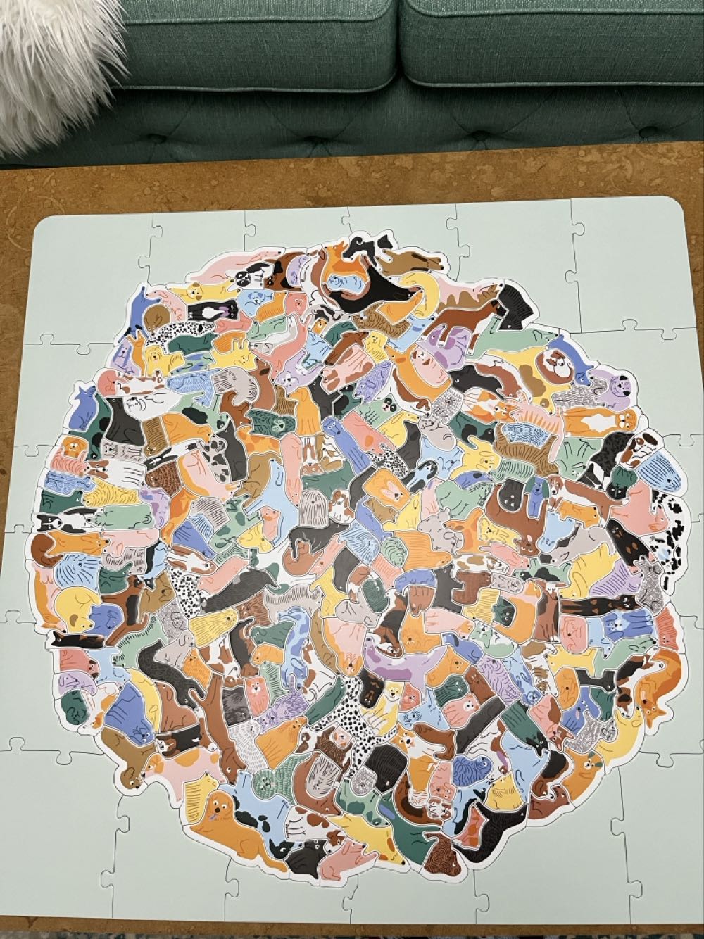 299 Dogs (and a Cat) - Laurence King puzzle collectible [Barcode 9781913947156] - Main Image 2