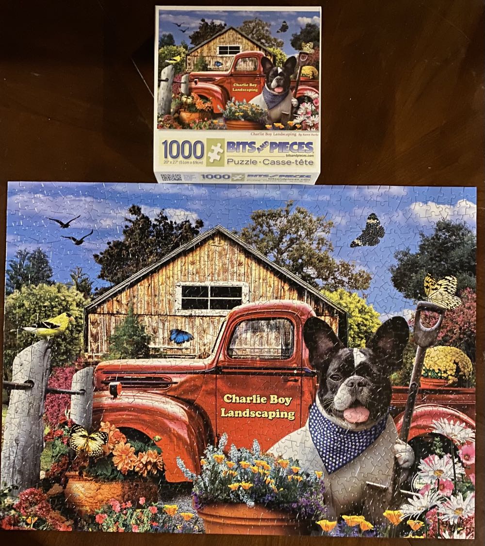 Charlie Boy Landscaping - Bits And Pieces puzzle collectible [Barcode 192949059611] - Main Image 2