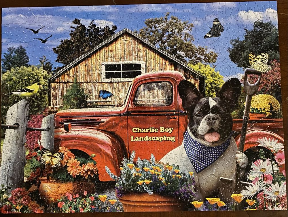 Charlie Boy Landscaping - Bits And Pieces puzzle collectible [Barcode 192949059611] - Main Image 3