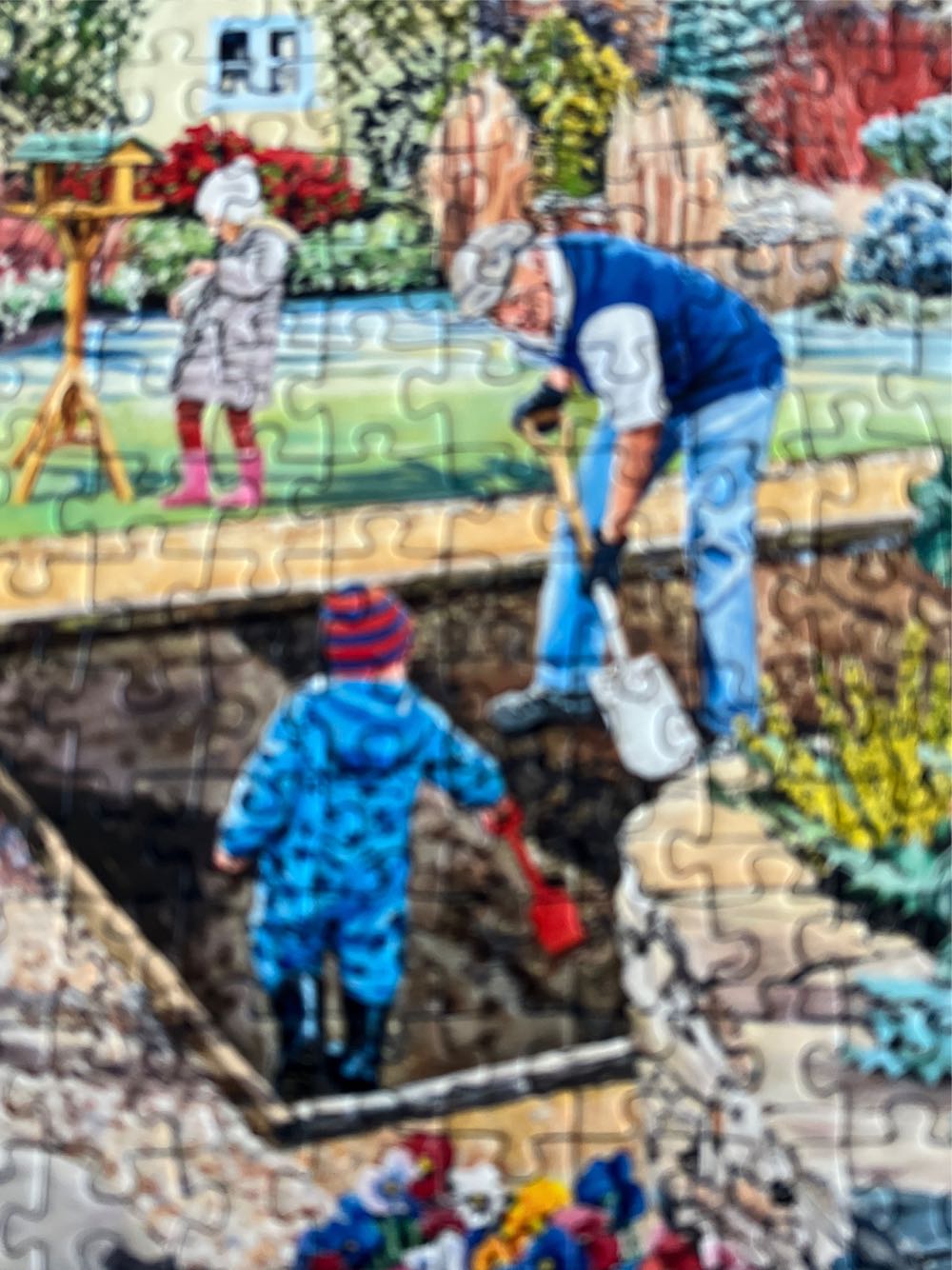 Grandad’s Garden - Ravensburger puzzle collectible [Barcode 4005556171439] - Main Image 2
