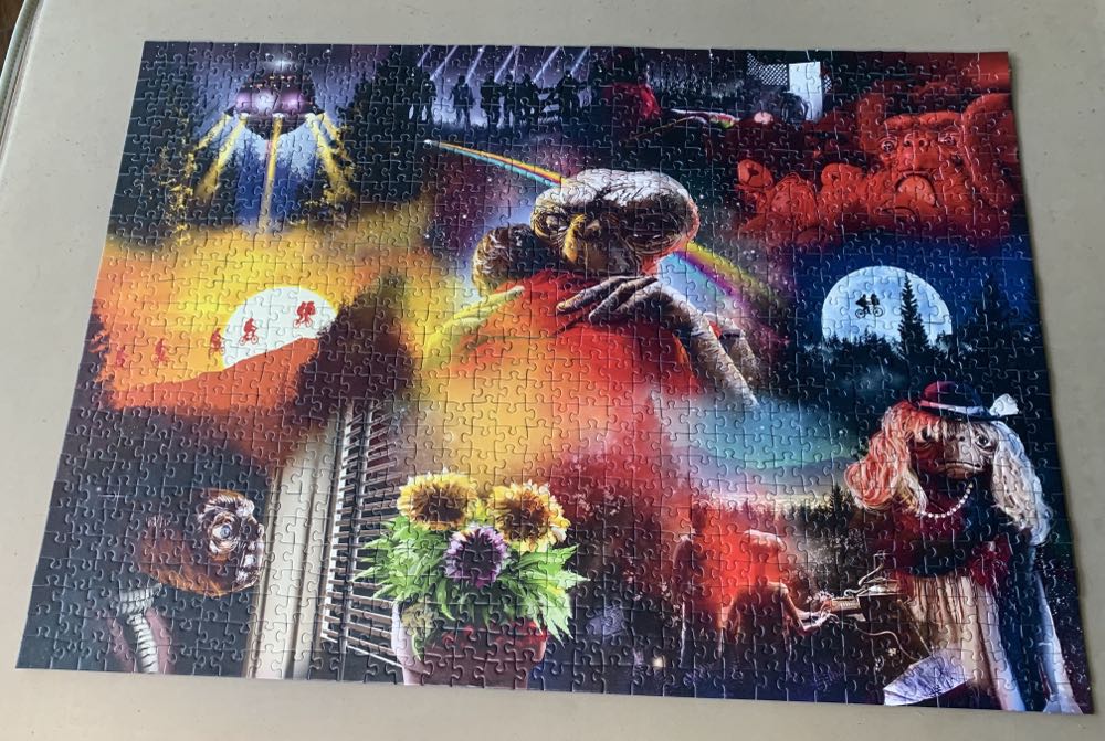 E.T. The Extra-Terrestrial - Ravensburger puzzle collectible [Barcode 4005556171484] - Main Image 2