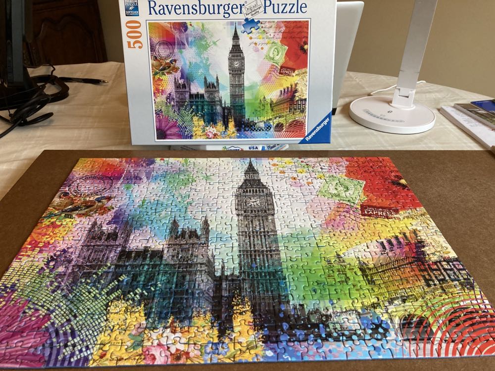 London Postcard - Ravensburger puzzle collectible [Barcode 4005556169863] - Main Image 2