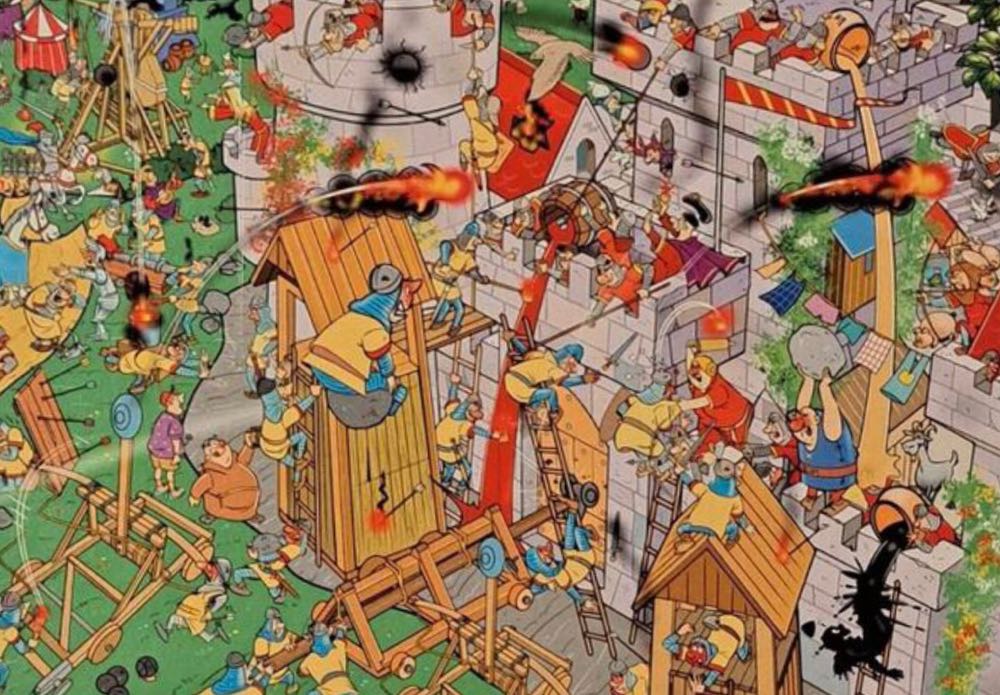 Castle/Kasteel 🟦 - Goliath That’s life puzzle collectible [Barcode 8720077192638] - Main Image 2