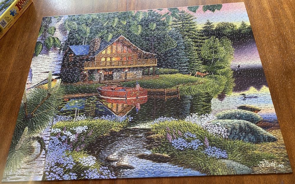Paradise*-SOLD - White Mountain Puzzles puzzle collectible [Barcode 724819255672] - Main Image 2