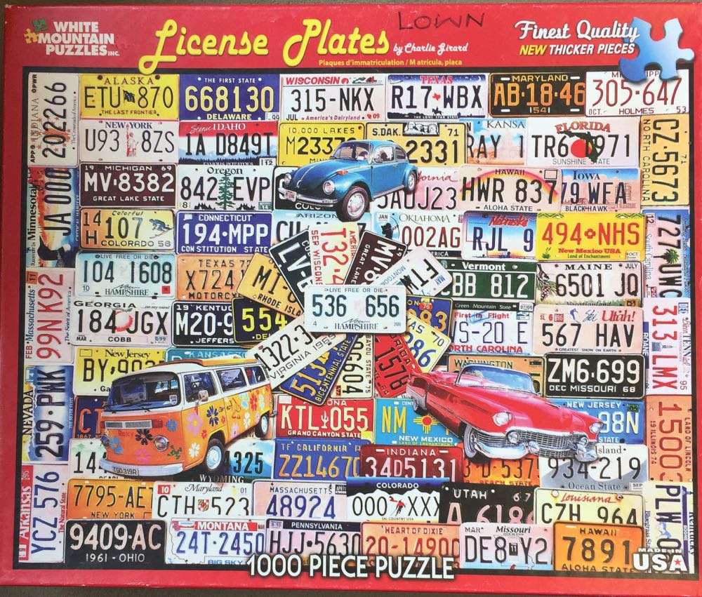 Thomas Kinkade Disney  4 Puzzle Set