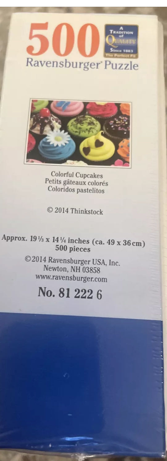 Colorful Cupcakes - Ravensburger puzzle collectible [Barcode 4005556812226] - Main Image 2