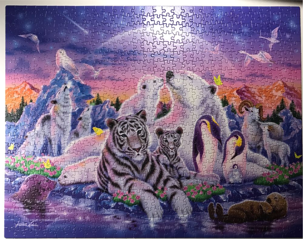 Artic We Are Family - Ceaco puzzle collectible [Barcode 021081291996] - Main Image 3