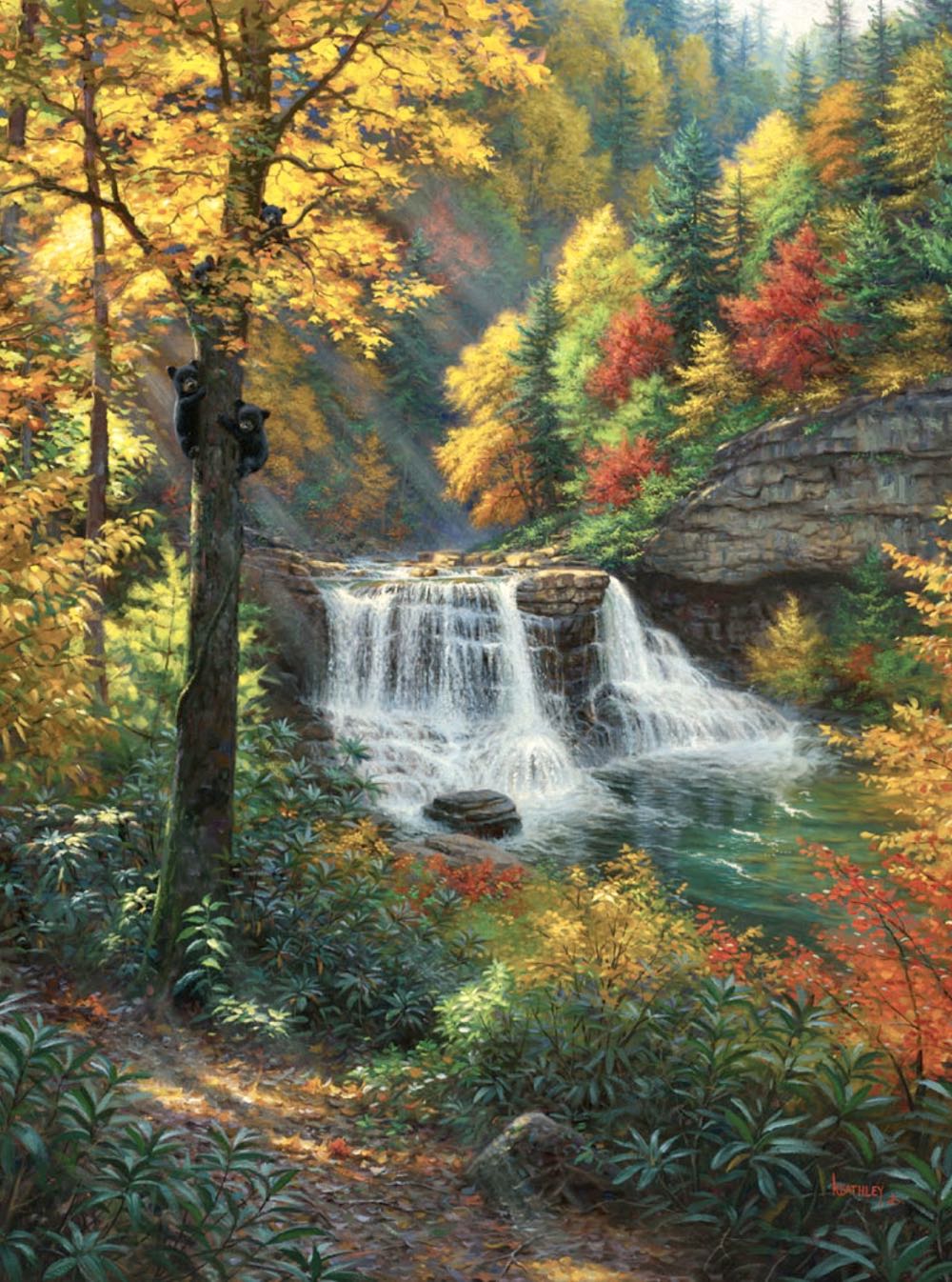 Bear Valley ♻️ - SunsOut puzzle collectible [Barcode 796780529922] - Main Image 2