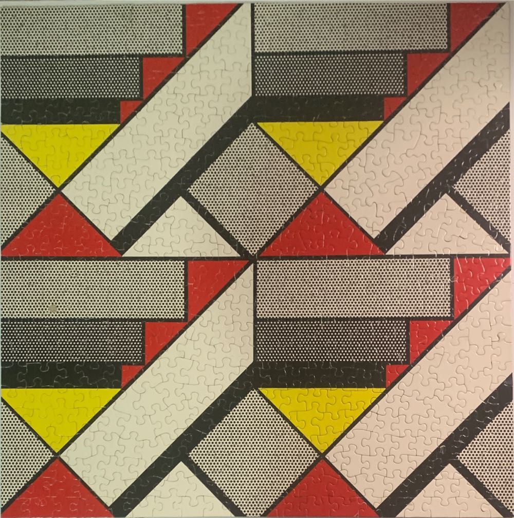 Modular painting with four panels No 5 of 1969 - Springbok puzzle collectible - Main Image 3