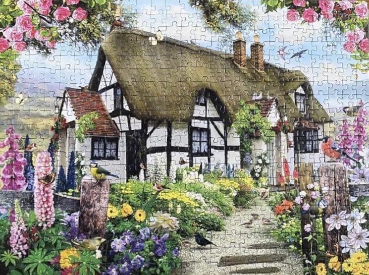 Idyllische Cottage - Ravensburger puzzle collectible [Barcode 4005556147090] - Main Image 3