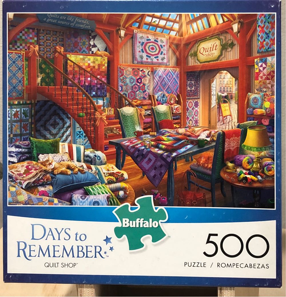 Quilt Shop - Buffalo puzzle collectible [Barcode 079346036998] - Main Image 3
