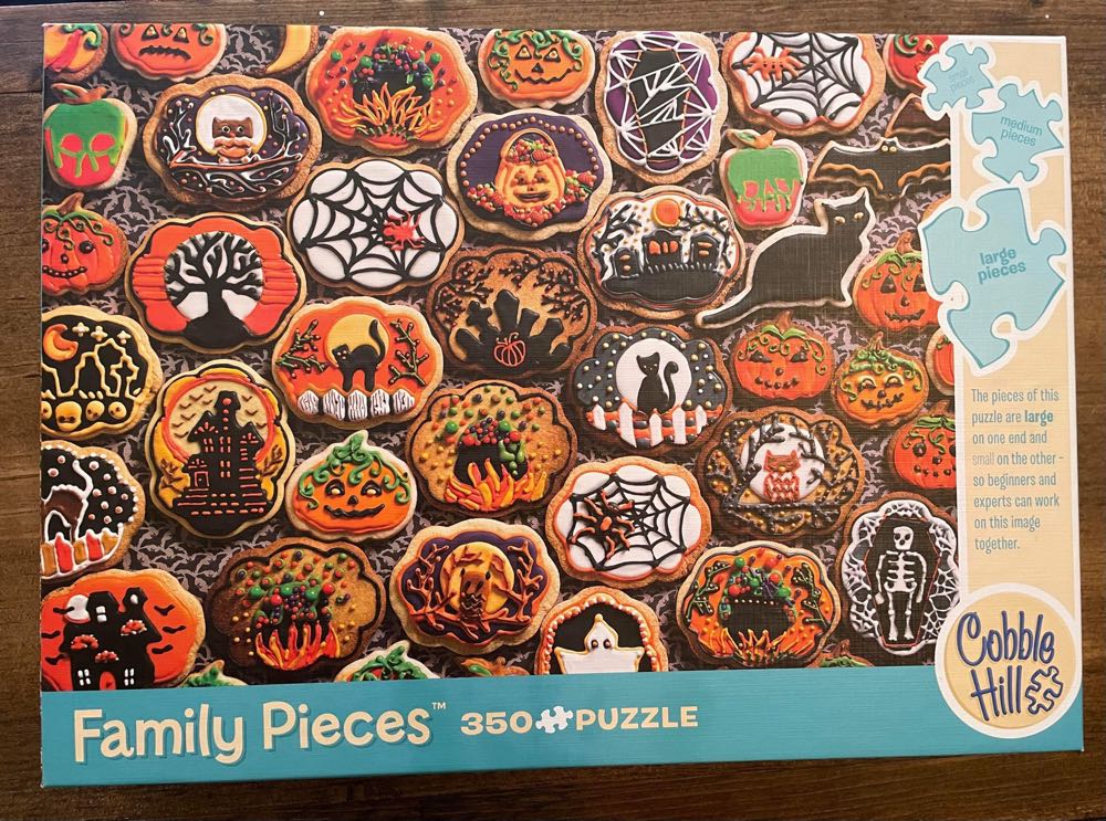 Halloween Cookies - Cobble Hill puzzle collectible [Barcode 625012546126] - Main Image 3