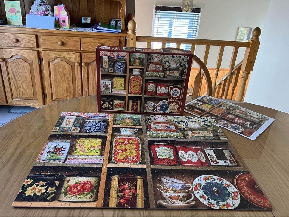 Tea Caddies 275 275 Xxl - Cobble Hill puzzle collectible [Barcode 625012880367] - Main Image 2