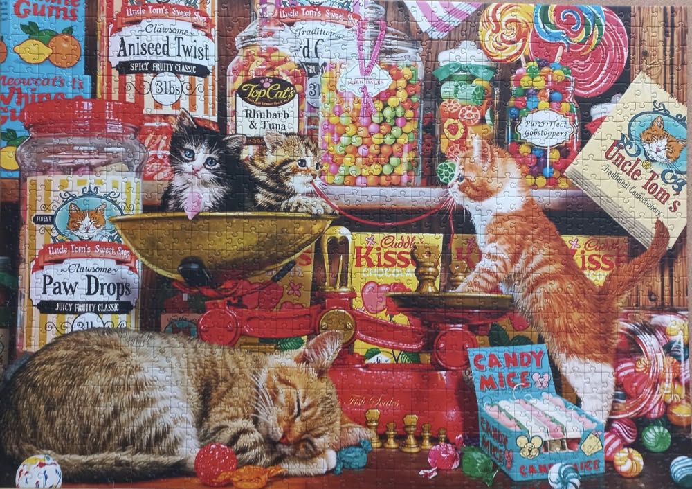 Cat Sweets - Trefl puzzle collectible [Barcode 5900511106305] - Main Image 3