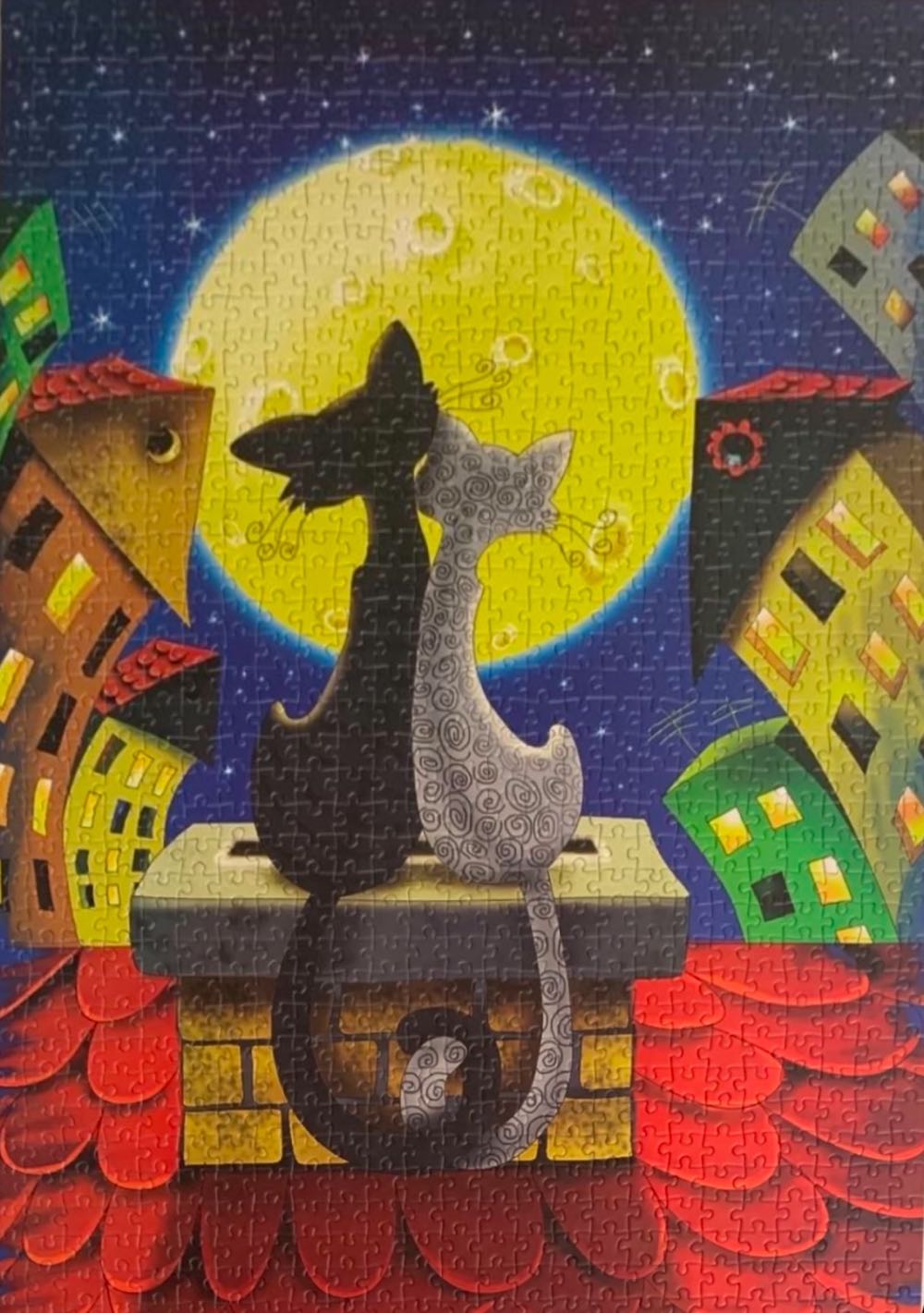 Cats on the Roof - Magnolia puzzle collectible [Barcode 8699375066036] - Main Image 3