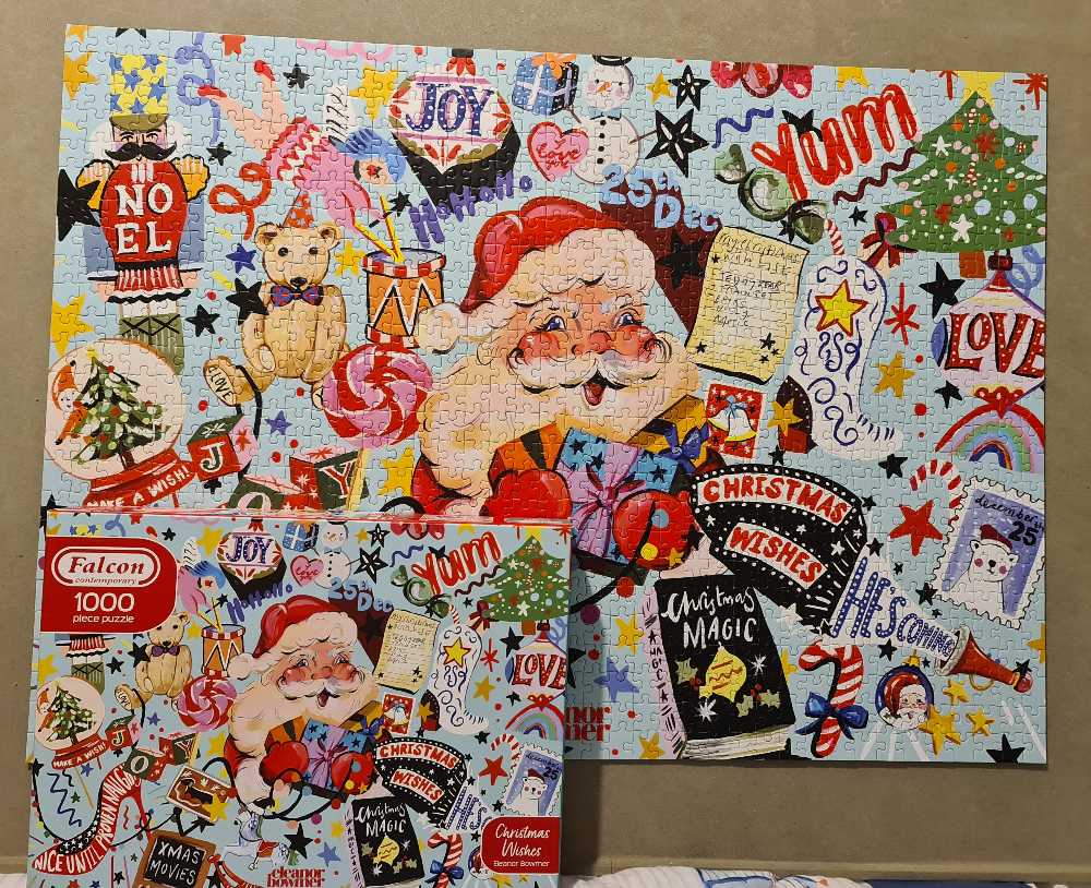 Christmas Wishes - Falcon Contemporary puzzle collectible [Barcode 8710126113608] - Main Image 3