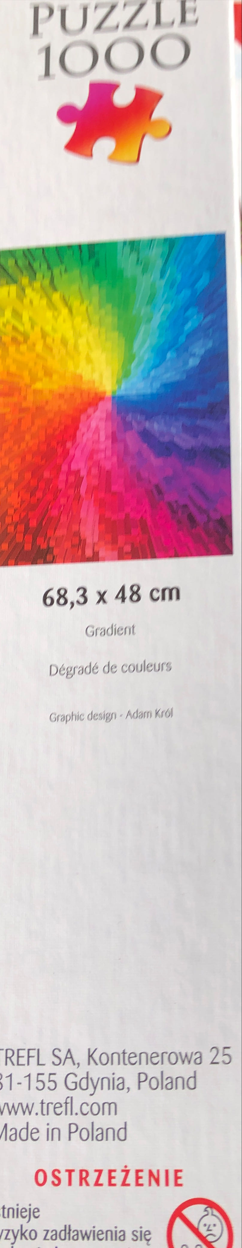 Gradient - Trefl puzzle collectible [Barcode 5900511106664] - Main Image 2
