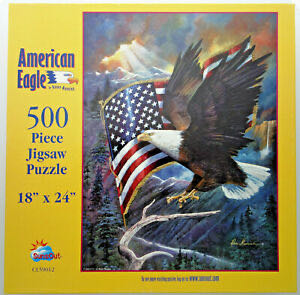 Eagle - American Eagle - SunsOut 🇺🇸 puzzle collectible - Main Image 3