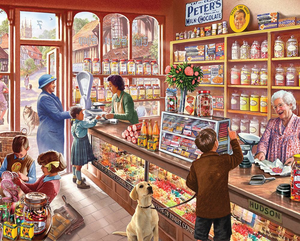 Old Candy Shop - White Mountain puzzle collectible - Main Image 2