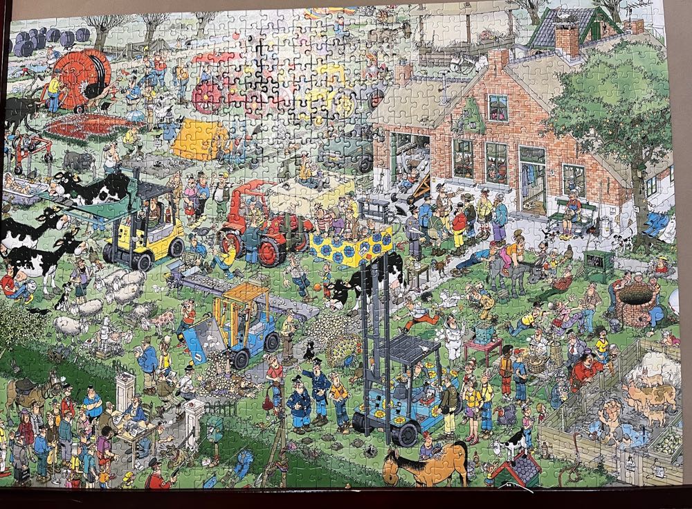JvH - Farm Visit - Jumbo puzzle collectible [Barcode 8710126190630] - Main Image 3