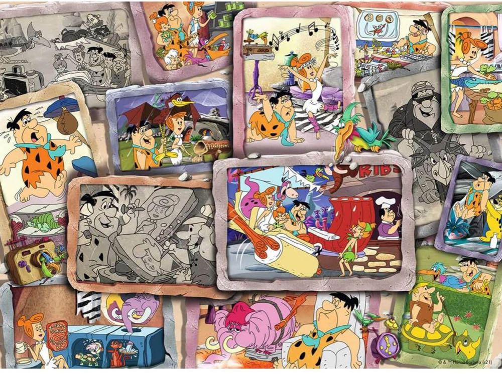 The Flintstones - From Cheryl - Ravensburger puzzle collectible - Main Image 2