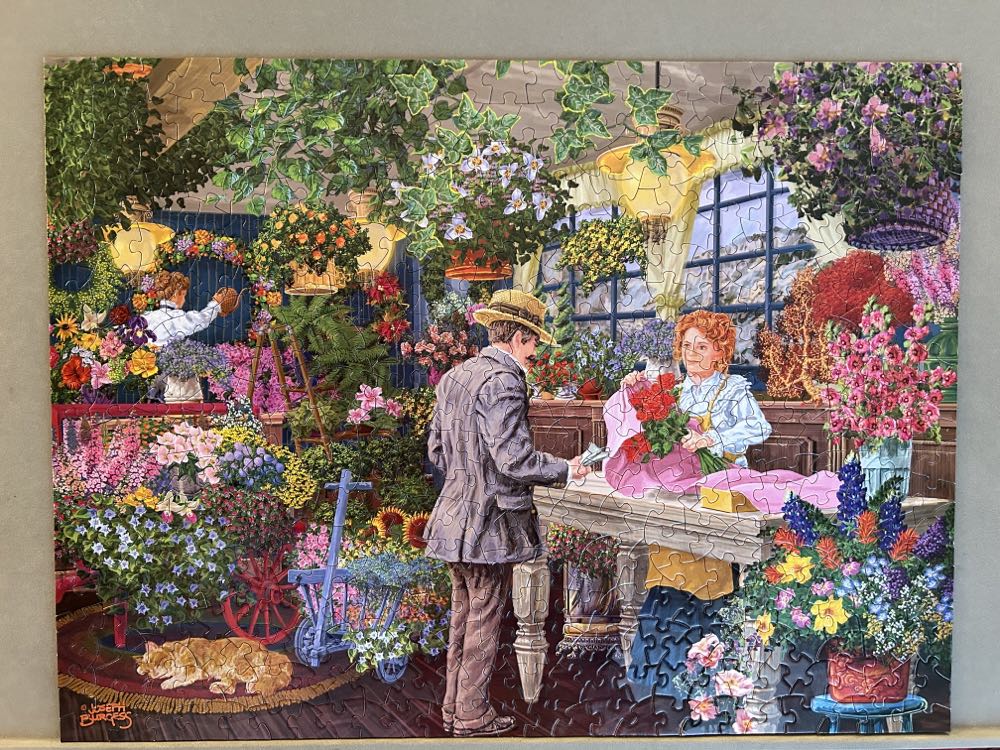 Roses My Sweet - Bits And Pieces puzzle collectible [Barcode 704812112271] - Main Image 2