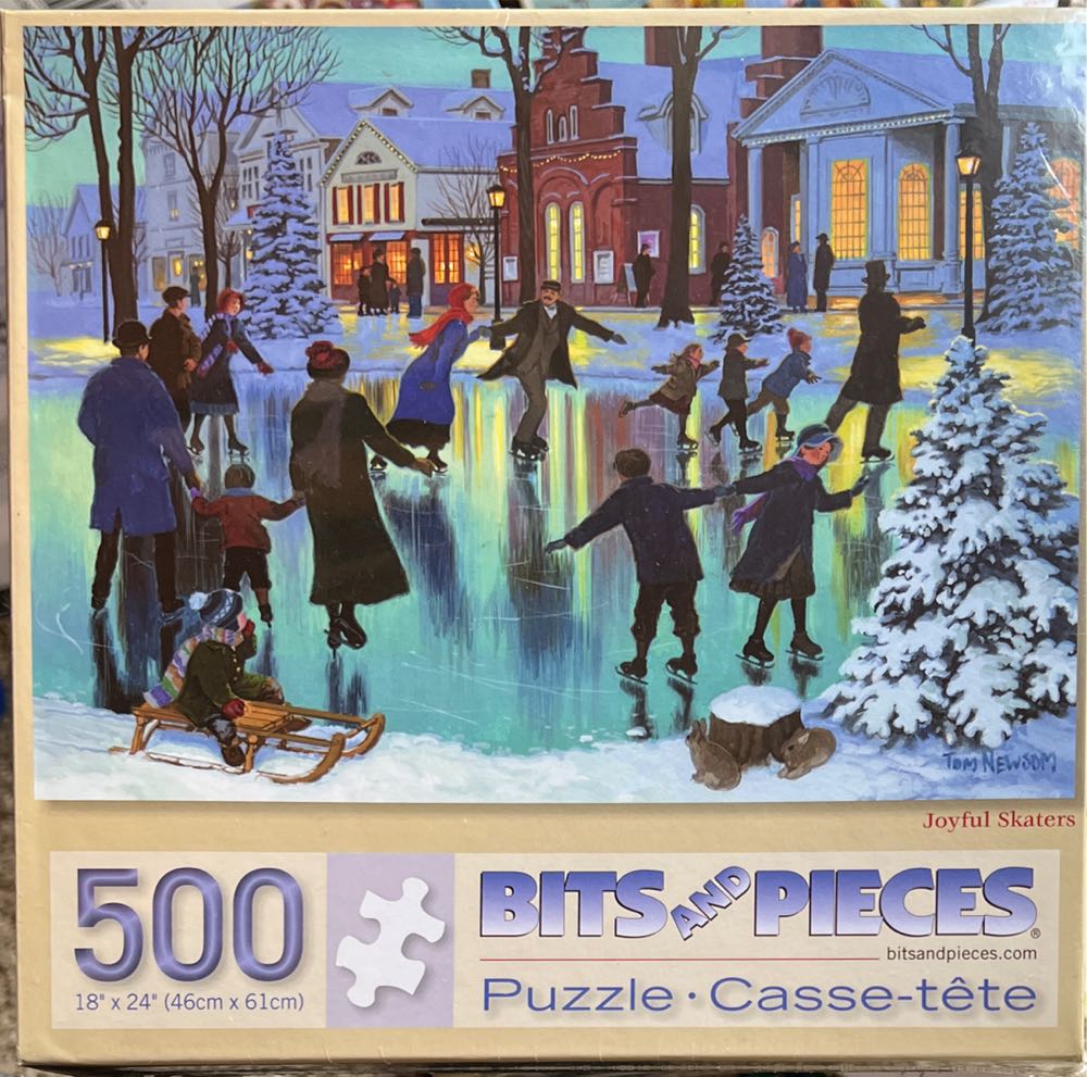 Joyful Skaters - Bits And Pieces🇺🇸 puzzle collectible [Barcode 704812111861] - Main Image 2