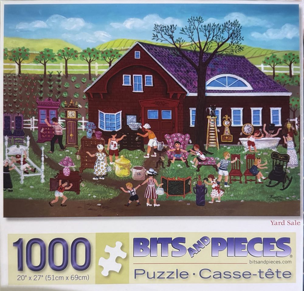 Yard Sale - Bits And Pieces puzzle collectible [Barcode 704812105488] - Main Image 2