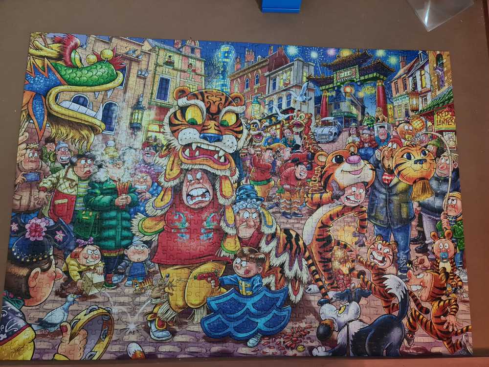 Wasgij? Chinese New Year! (O39) - Jumbo puzzle collectible [Barcode 8710126250112] - Main Image 2