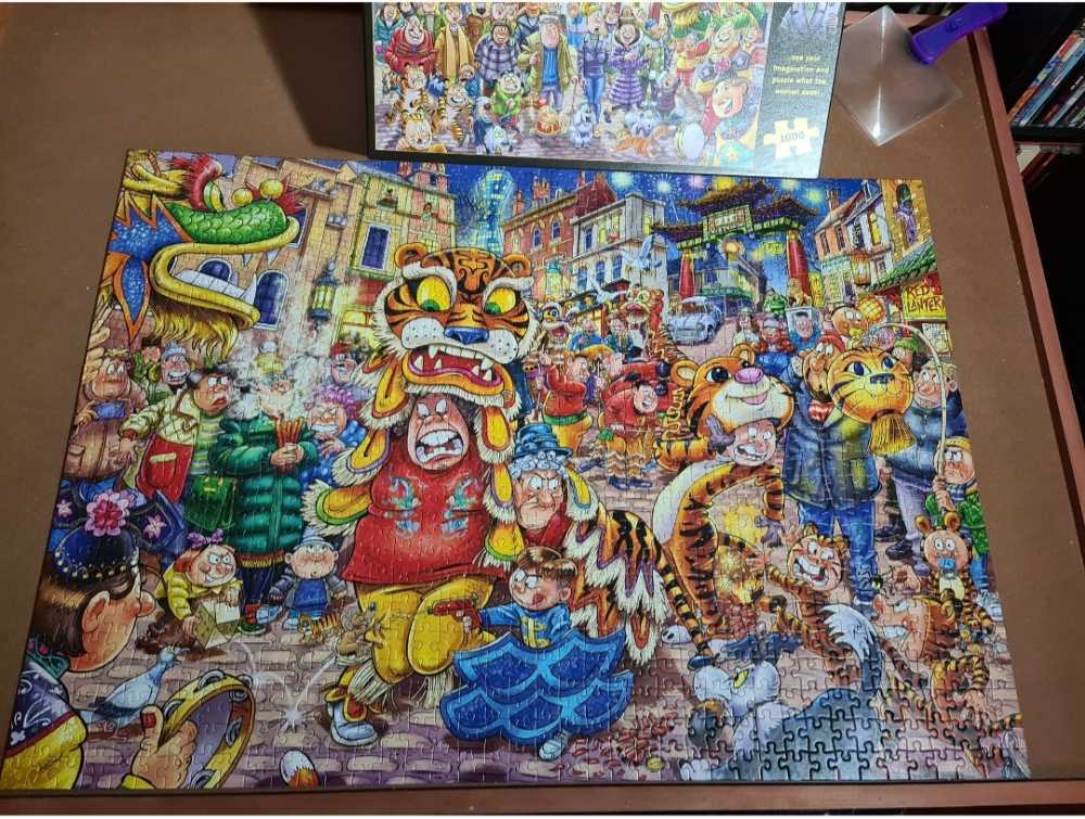 Wasgij? Chinese New Year! (O39) - Jumbo puzzle collectible [Barcode 8710126250112] - Main Image 3