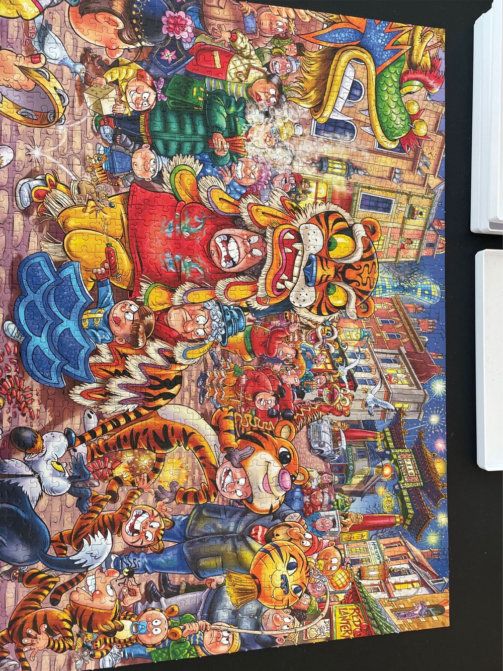 Wasgij? Chinese New Year! (O39) - Jumbo puzzle collectible [Barcode 8710126250112] - Main Image 4