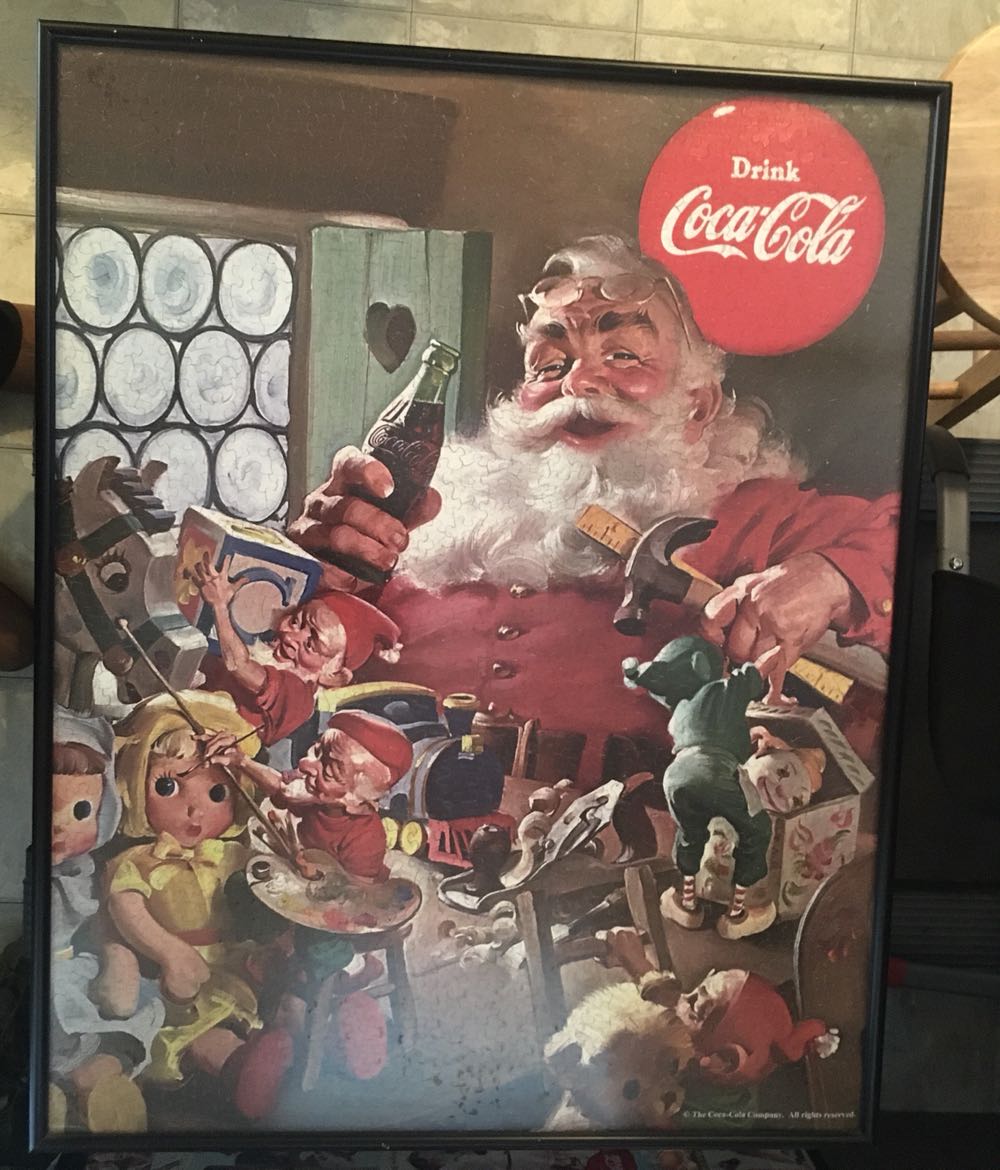 Coca-Cola Santa’s Workshop - Springbok puzzle collectible - Main Image 2