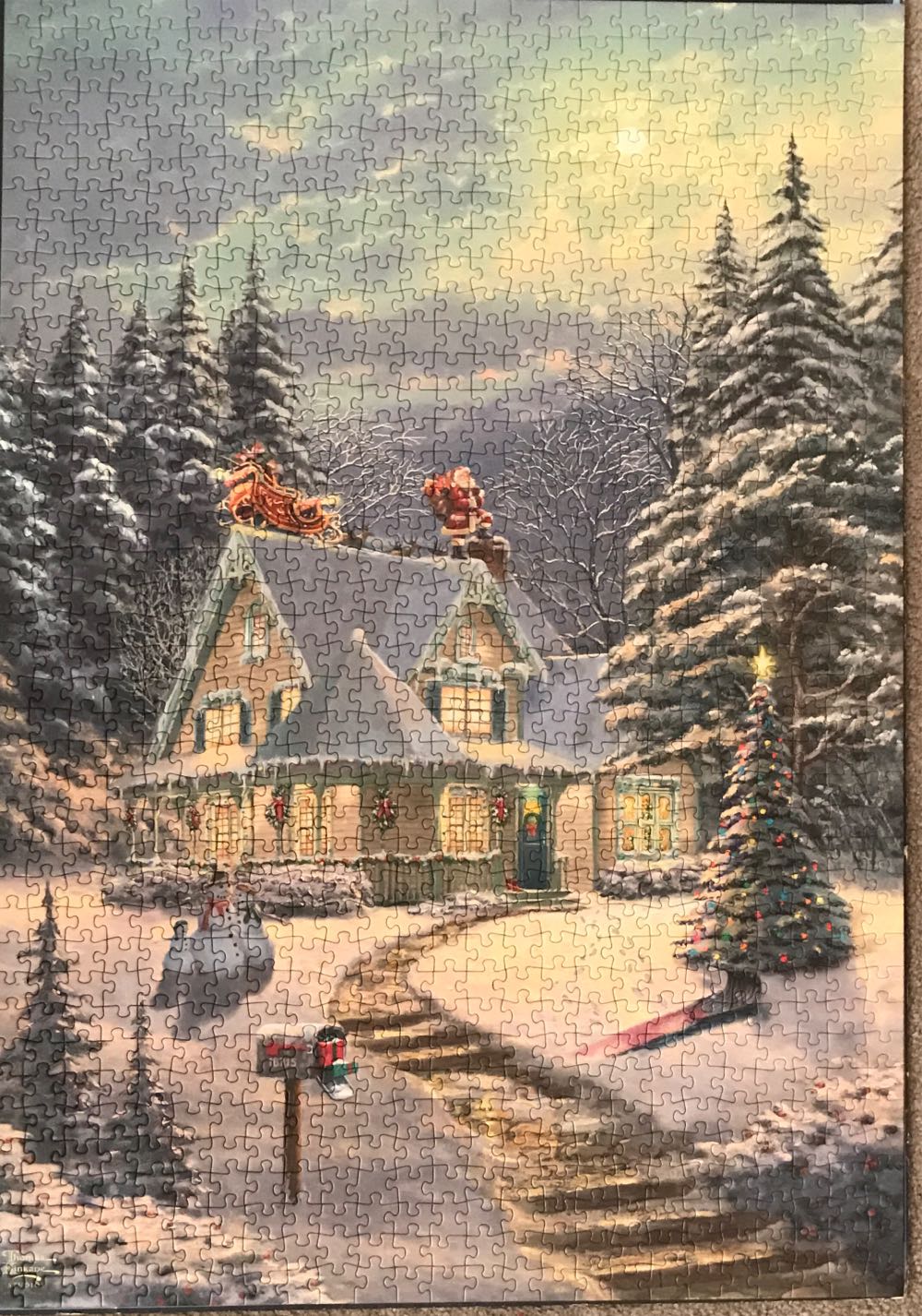 Am Heiligabend  - Schmidt puzzle collectible [Barcode 4001504599355] - Main Image 3