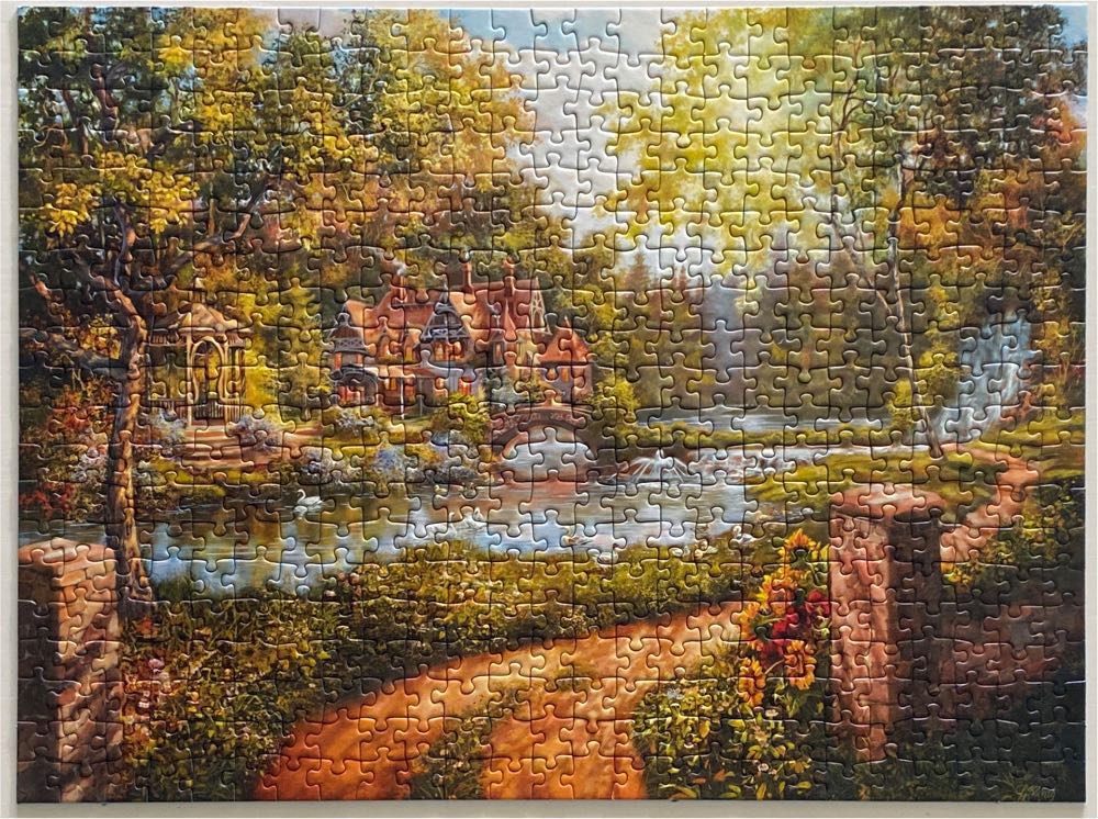 Cottage By The River - Ravensburger puzzle collectible [Barcode 4005556165827] - Main Image 3