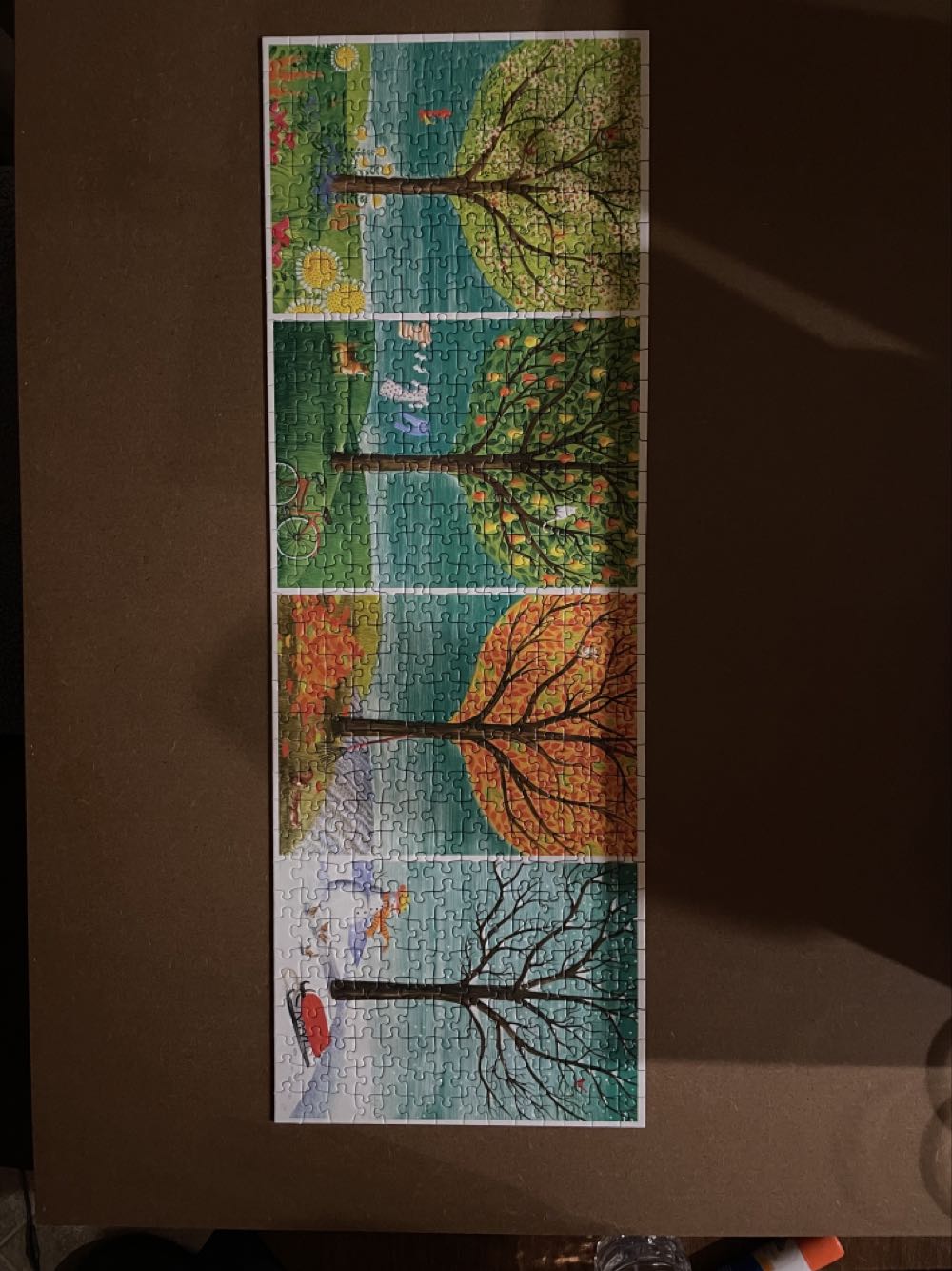 Four Seasons - Ravensburger puzzle collectible [Barcode 4005556147069] - Main Image 2