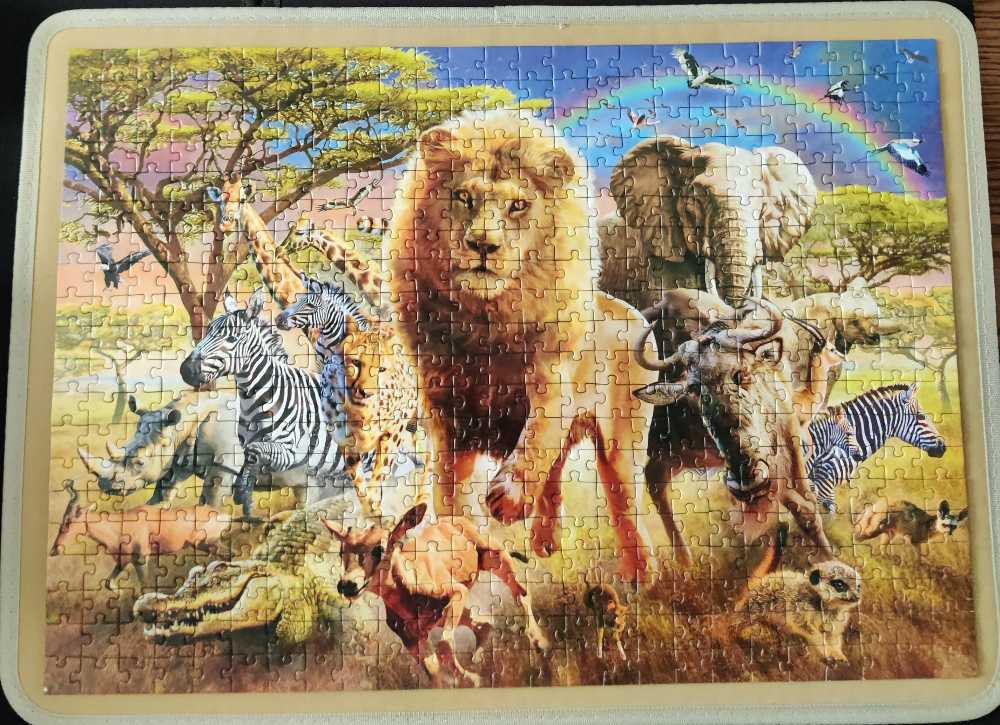Safari Animals - Corner Piece puzzle collectible [Barcode 5052089269385] - Main Image 2