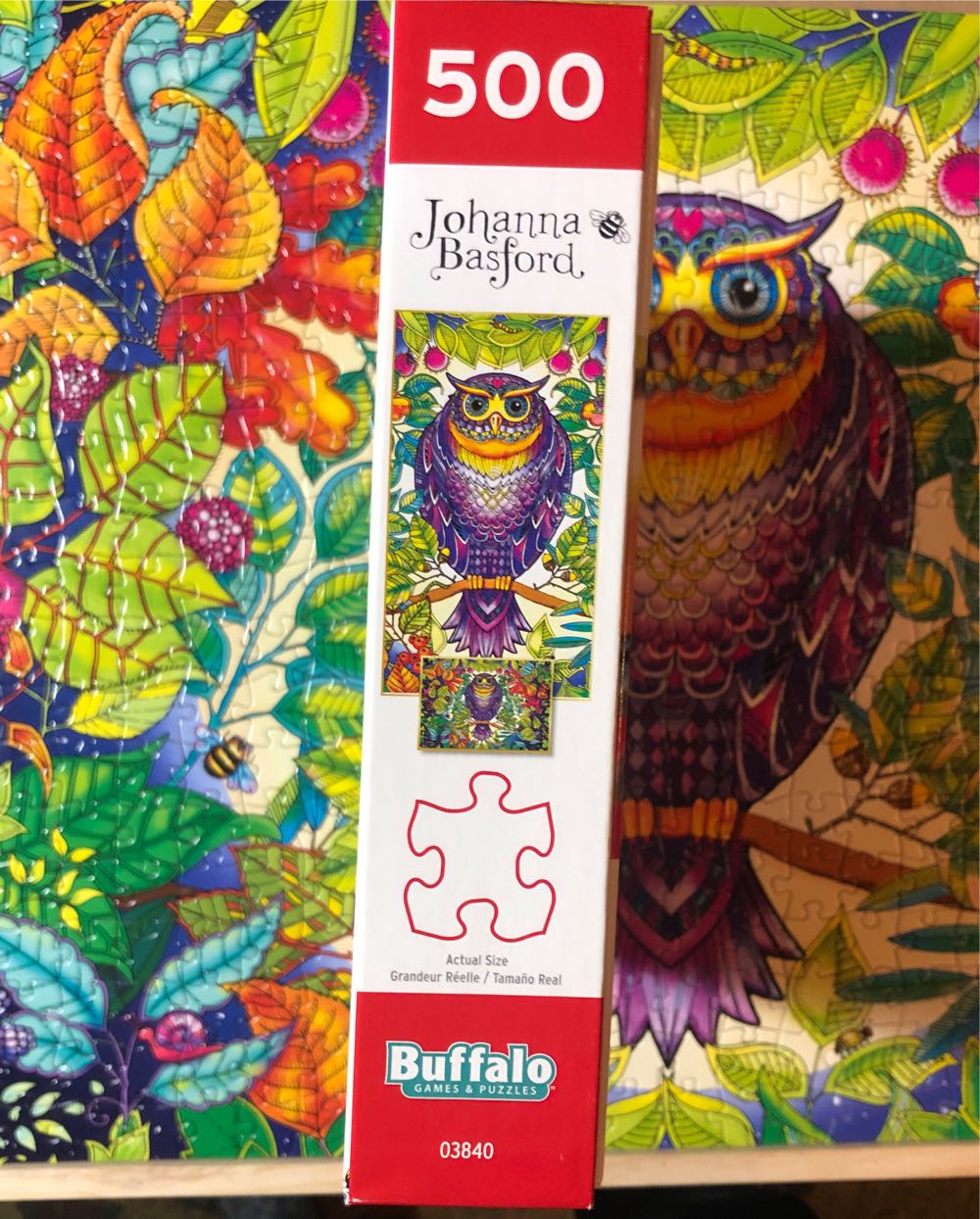 Forest Owl - Buffalo Games puzzle collectible [Barcode 079346038428] - Main Image 4