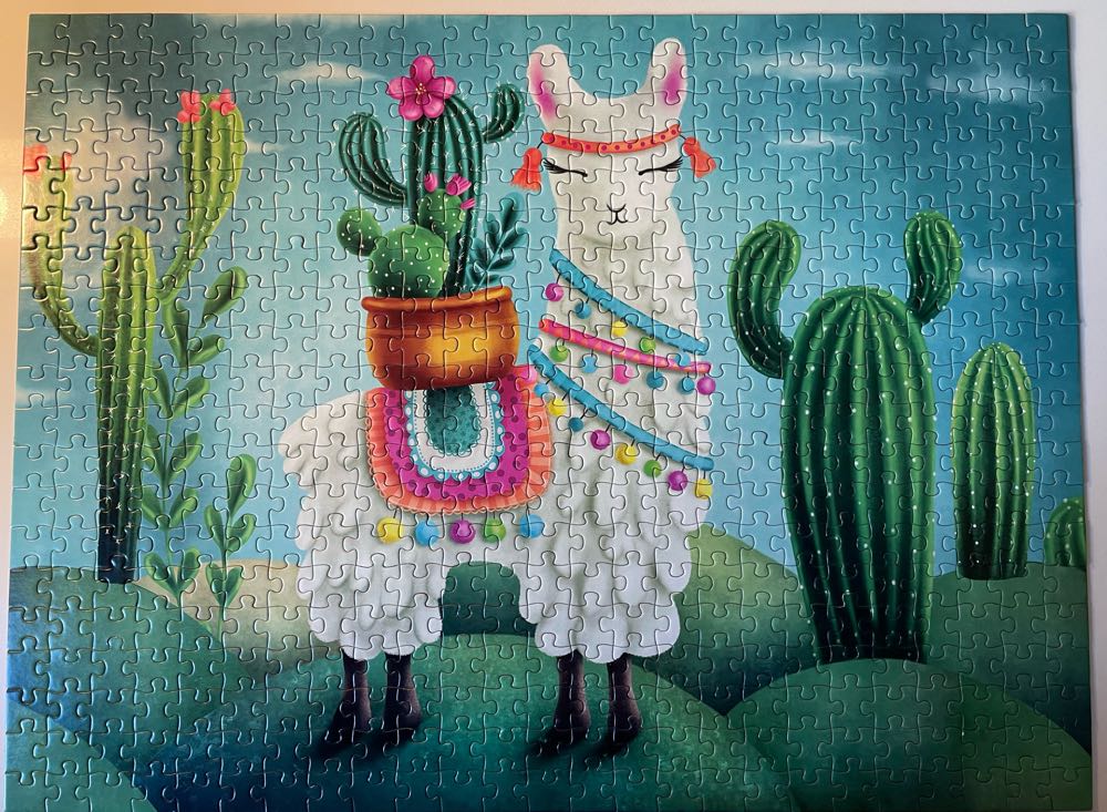 Cactus Llama - Lang puzzle collectible [Barcode 841622156818] - Main Image 2