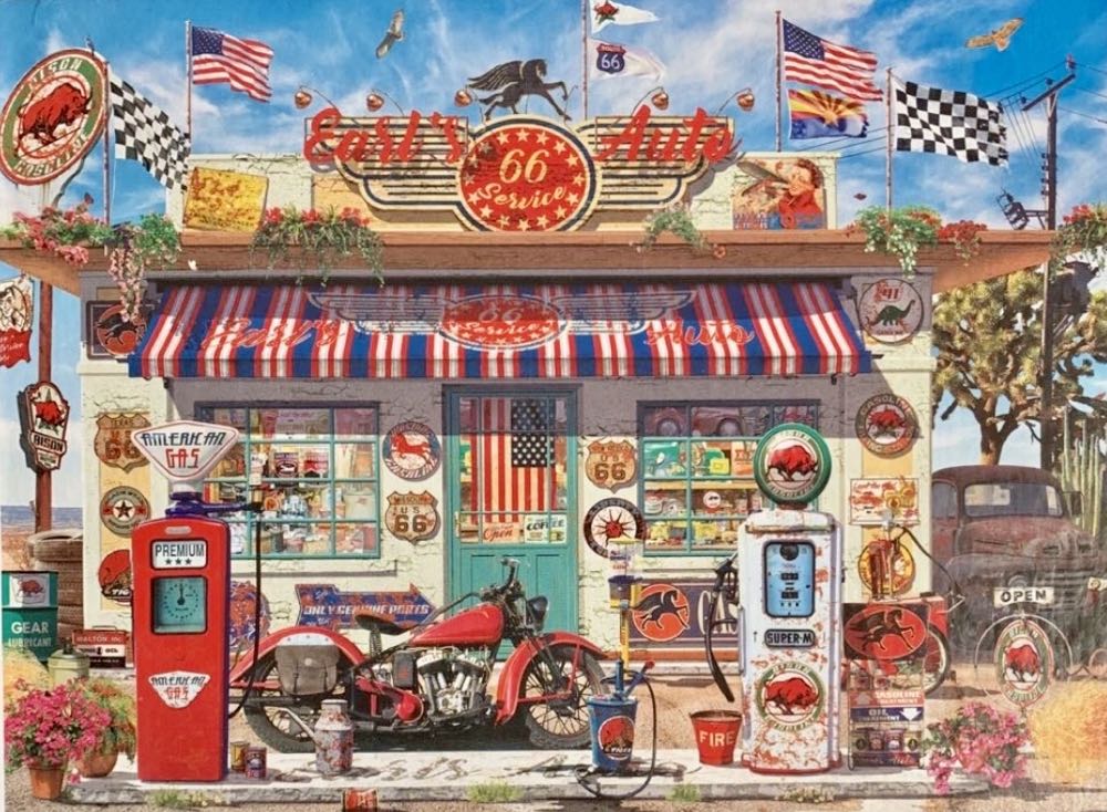 Earl’s Auto - Buffalo puzzle collectible [Barcode 079346119554] - Main Image 2